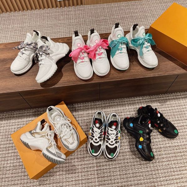 luxury women archlight sneaker 2.0 casual shoes arched bottom fashion shoes thick bottom mesh leather macaron runner shoes vintage printing, Black
luxury women archlight sneaker 2.0 casual shoes arched bottom fashion shoes thick bottom mesh leather macaron runner shoes vintage printing, Black