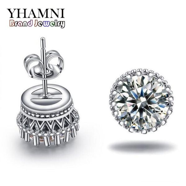 yhamni new arrival sell super shiny diamond 925 sterling silver ladies stud crown earrings jewelry whole e1005666872, Golden;silver
yhamni new arrival sell super shiny diamond 925 sterling silver ladies stud crown earrings jewelry whole e1005666872, Golden;silver