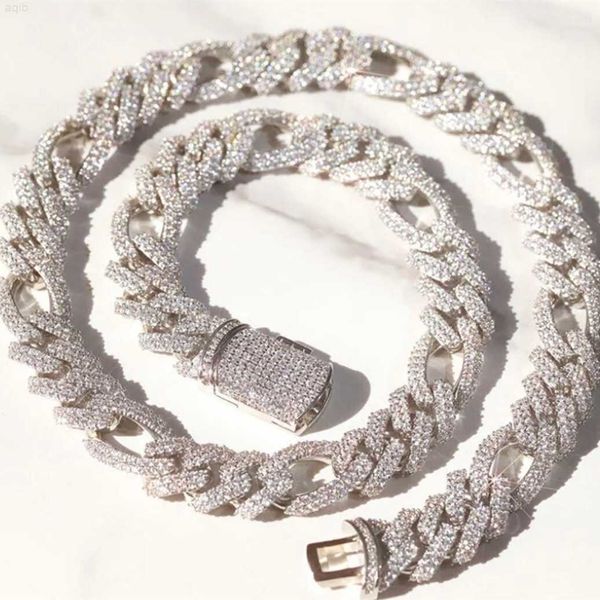 hip hop jewelry iced out prong setting 13mm silver vvs moissanite cuban figaro link chain
hip hop jewelry iced out prong setting 13mm silver vvs moissanite cuban figaro link chain