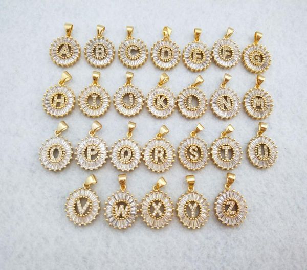 gold color round micro pave crystal cubic zirconia 26 letter pendants charms diy necklace jewelry for woman pd9016479971, Silver 
gold color round micro pave crystal cubic zirconia 26 letter pendants charms diy necklace jewelry for woman pd9016479971, Silver