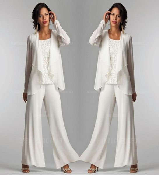 ivory white chiffon lace lady mother pants suits mother of the bride groom with jacket elegant women party dresses trouser7558370, Black;red
ivory white chiffon lace lady mother pants suits mother of the bride groom with jacket elegant women party dresses trouser7558370, Black;red