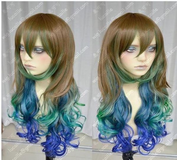 cosplay wig mixed color mix long wave synthetic high temperature heat resistant curly wigs1100418, Black
cosplay wig mixed color mix long wave synthetic high temperature heat resistant curly wigs1100418, Black