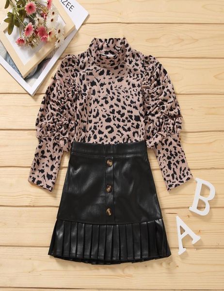 ins kids spring fall sets girls leopard high collar long sleeve tshirtruffle high waist skirts 2pcs lady style child outfit a5261166485, White
ins kids spring fall sets girls leopard high collar long sleeve tshirtruffle high waist skirts 2pcs lady style child outfit a5261166485, White