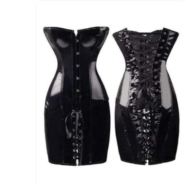 high special long waist corsets bustiers gothic clothing black faux leather dress spiked waists shaper corset s6xl cz1522252149
high special long waist corsets bustiers gothic clothing black faux leather dress spiked waists shaper corset s6xl cz1522252149