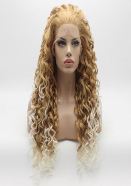 iwona hair curly long honey blonde root white ombre wig 1827hr1001 half hand tied heat resistant synthetic lace front wigs3470595, Black
iwona hair curly long honey blonde root white ombre wig 1827hr1001 half hand tied heat resistant synthetic lace front wigs3470595, Black