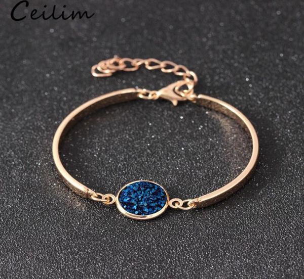resin stone druzy charm bracelets bangles colorful natural beaded bracelet for women summer beach handmade sparkling jewelry7163206, Golden;silver
resin stone druzy charm bracelets bangles colorful natural beaded bracelet for women summer beach handmade sparkling jewelry7163206, Golden;silver