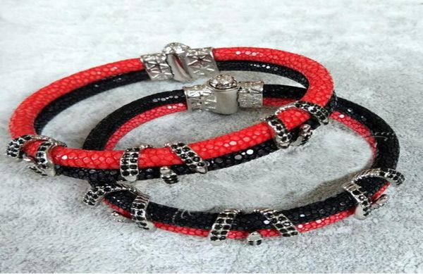 bc custom made unique bracelet eagle claws bangle stingray bracelet 5mm leather5190258, Black
bc custom made unique bracelet eagle claws bangle stingray bracelet 5mm leather5190258, Black