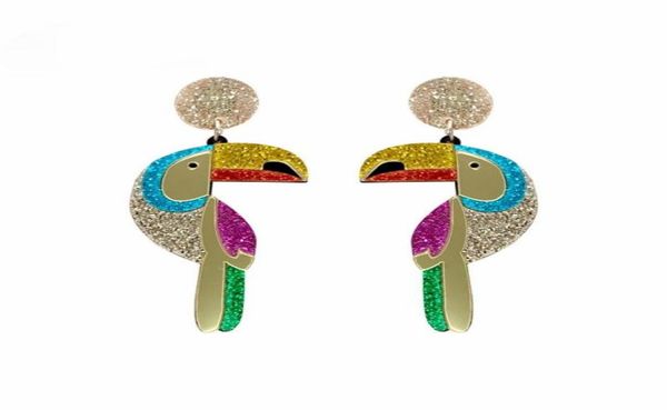 colours parrot dangle earring hiphop rock large jewelry glitter acrylic bird drop earrings for women fashion accessories27081020624, Silver
colours parrot dangle earring hiphop rock large jewelry glitter acrylic bird drop earrings for women fashion accessories27081020624, Silver