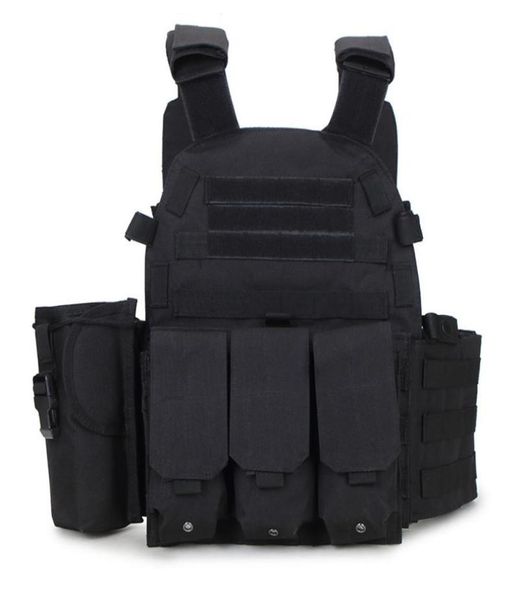tactical 6094 molle vest combat body armor vest army paintball wargame plate carrier hunting accessories2684454, Camo;black
tactical 6094 molle vest combat body armor vest army paintball wargame plate carrier hunting accessories2684454, Camo;black
