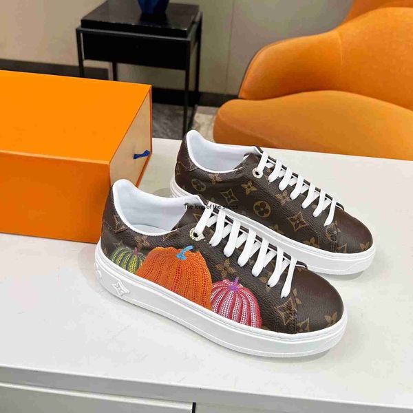 new time out sneakers casual shoes designer pumpkin pattern x yk shoes retro men's leather lace up fashion 3d printing coach sports wom, Black
new time out sneakers casual shoes designer pumpkin pattern x yk shoes retro men's leather lace up fashion 3d printing coach sports wom, Black