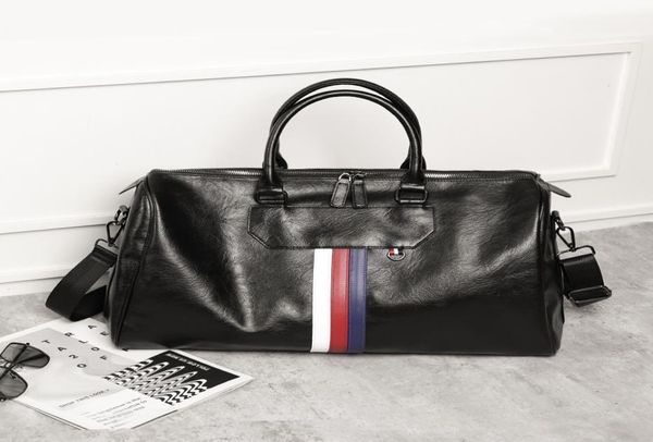 whole factory men shoulder bags outdoor sports fitness leisure leather travel bag black joker striped handbag street trend con6230001
whole factory men shoulder bags outdoor sports fitness leisure leather travel bag black joker striped handbag street trend con6230001