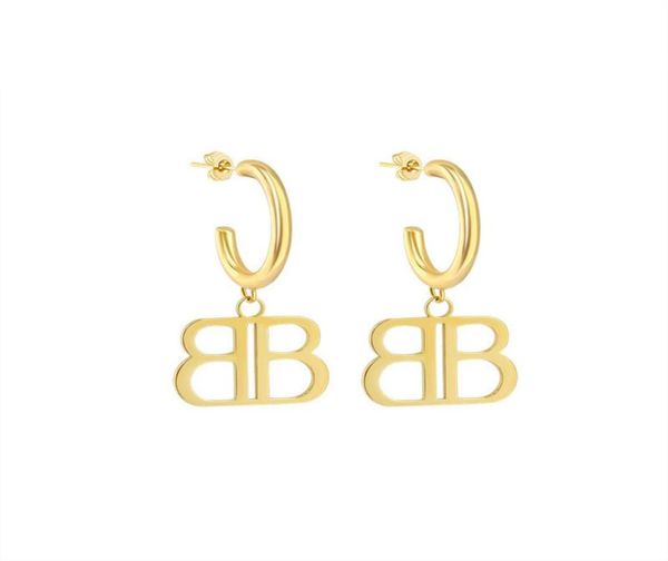 fashion gold color stainless steel letter double b women big punk jewelry earrings 2021 trend3699997, Golden
fashion gold color stainless steel letter double b women big punk jewelry earrings 2021 trend3699997, Golden