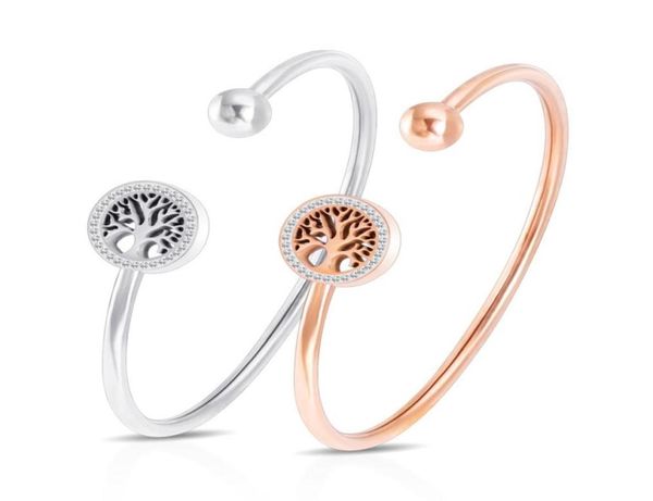 tree style rose gold plated stainless steel crystal open mouth cuff wristband bracelet women8740500, White
tree style rose gold plated stainless steel crystal open mouth cuff wristband bracelet women8740500, White