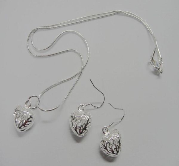 heart jewelry jewellery sets 925 silver necklaces earrings set fashion design factory gifts 50setlot4548435
heart jewelry jewellery sets 925 silver necklaces earrings set fashion design factory gifts 50setlot4548435