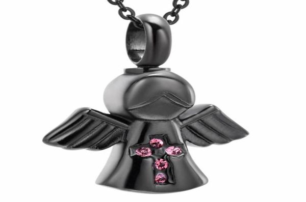 stainless steel angle shape memorial urn necklace pethuman ashes urn necklace ash locket cremation jewelry for women children651919751692, Silver
stainless steel angle shape memorial urn necklace pethuman ashes urn necklace ash locket cremation jewelry for women children651919751692, Silver