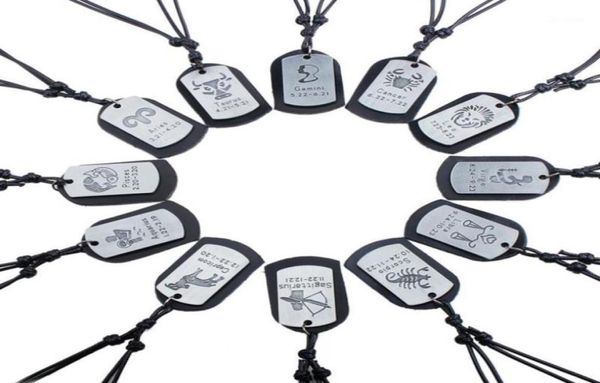 fashion twelve constellations necklace alloy leather pendant aries taurus gemini leo virgo scorpio pisces jewelry12049576, Silver
fashion twelve constellations necklace alloy leather pendant aries taurus gemini leo virgo scorpio pisces jewelry12049576, Silver