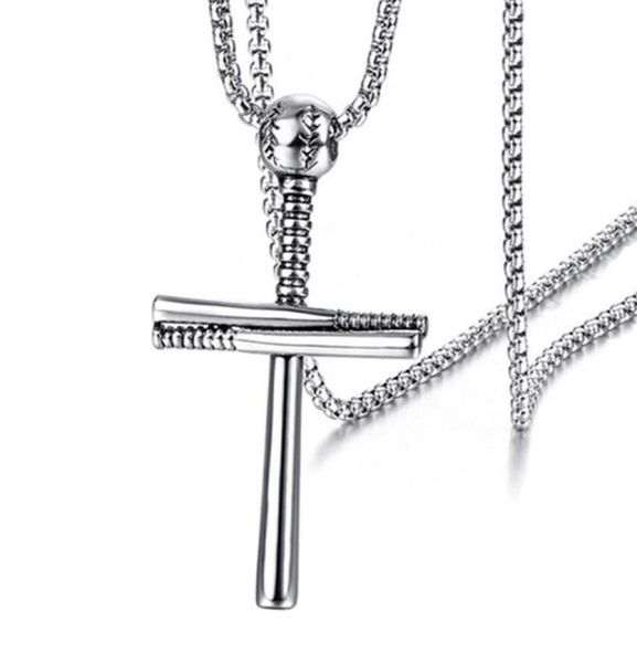 12pcs european and american outdoor baseball cross pendant necklace fashion personality man039s accessories 3color7622856, Silver
12pcs european and american outdoor baseball cross pendant necklace fashion personality man039s accessories 3color7622856, Silver