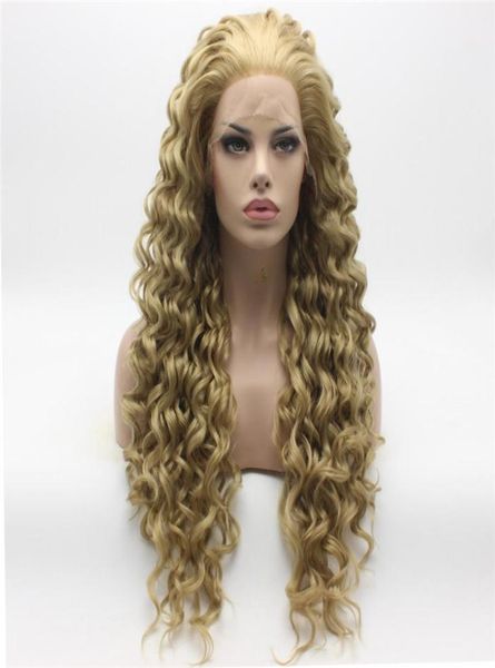 iwona hair curly long two tone honey blonde mix wig 181627hy half hand tied heat resistant synthetic lace front wig1154437, Black
iwona hair curly long two tone honey blonde mix wig 181627hy half hand tied heat resistant synthetic lace front wig1154437, Black