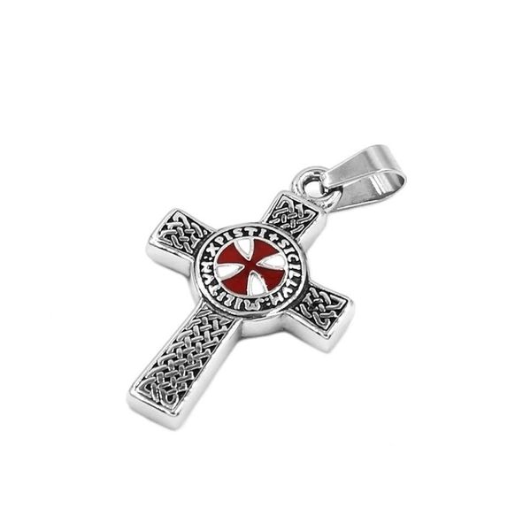 fashion celtic knot red cross pendant stainless steel jewelry templar armor shield knight cross men pendant wholesal2593002, Silver
fashion celtic knot red cross pendant stainless steel jewelry templar armor shield knight cross men pendant wholesal2593002, Silver