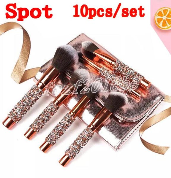 10 pcs diamondstudded makeup brushes set face make up brushes professional foundation concealer eyeshadow makeup tools with bag3189691
10 pcs diamondstudded makeup brushes set face make up brushes professional foundation concealer eyeshadow makeup tools with bag3189691