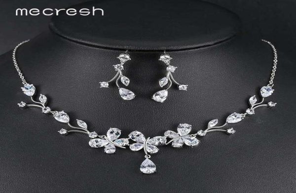 mecresh cute butterfly bridal necklace jewelry sets for women clear cubic zirconia wedding earrings sets christmas jewelry tl545 h2307144, Silver
mecresh cute butterfly bridal necklace jewelry sets for women clear cubic zirconia wedding earrings sets christmas jewelry tl545 h2307144, Silver