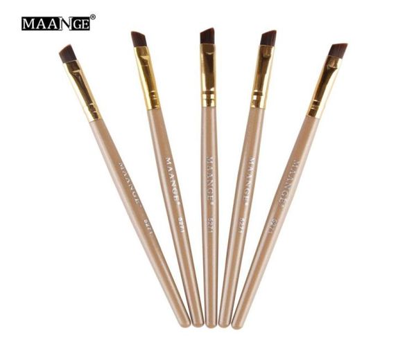 

maange 100pcs professional brush eyeliner eyebrow brush kit angled eye liner makeup brush tool make up eyeliner brushes3552847