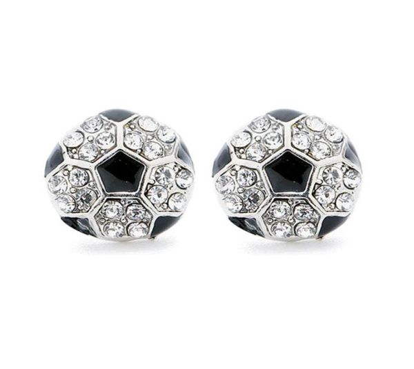 new cute crystal rhinestone soccer stud earrings for women girls fashion post earrings creative jewelry football accessories silve2211923, Golden;silver
new cute crystal rhinestone soccer stud earrings for women girls fashion post earrings creative jewelry football accessories silve2211923, Golden;silver