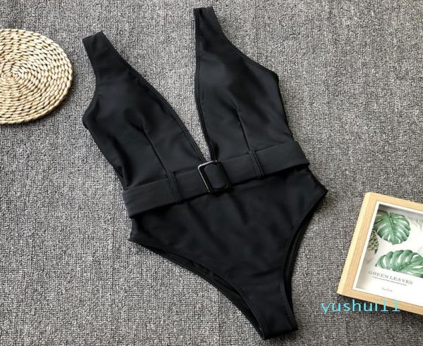 wholesolid biquini 2019 pure deep v backless swimwear maillot de bain femme with belt body swimming suit for women bathi8419908
wholesolid biquini 2019 pure deep v backless swimwear maillot de bain femme with belt body swimming suit for women bathi8419908