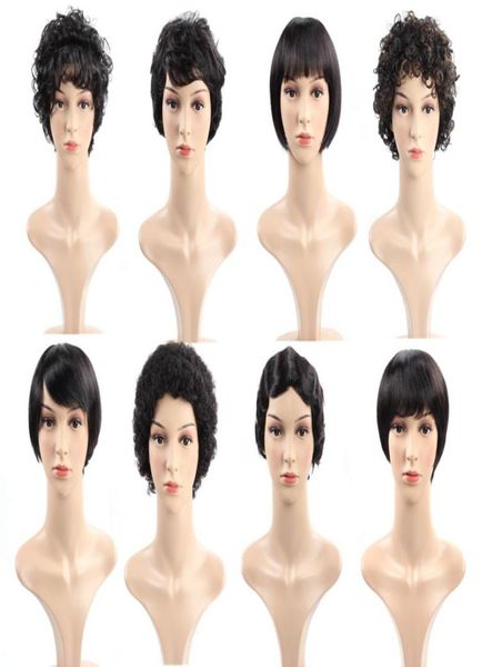 ishow straight short wig brazilian virgin hair kinky curly wave human hair wigs 8inch none lace wig for women all ages natural bla3303411, Black;brown
ishow straight short wig brazilian virgin hair kinky curly wave human hair wigs 8inch none lace wig for women all ages natural bla3303411, Black;brown