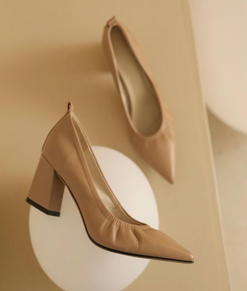 women real leather high heels female shoes classics basic women pumps pointed toe slip on casual shoes spring autumn new arrival1047296, Black
women real leather high heels female shoes classics basic women pumps pointed toe slip on casual shoes spring autumn new arrival1047296, Black