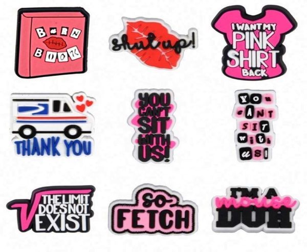 custom new christmas burn book crool charm i039ll be there for you shoe charms decoration sandals of party gifts6045485, White;pink
custom new christmas burn book crool charm i039ll be there for you shoe charms decoration sandals of party gifts6045485, White;pink
