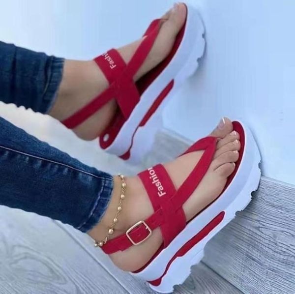 sandals fashion women gladiator platform solid color flip flops female wedge outdoor casual8543599, Black
sandals fashion women gladiator platform solid color flip flops female wedge outdoor casual8543599, Black