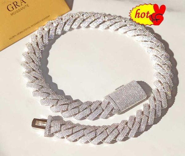 designer jewelry custom 925 solid heavy silver 3rows 15mm 20mm wide with gra moissnaite diamond hiphop rapper necklace cuban link chain
designer jewelry custom 925 solid heavy silver 3rows 15mm 20mm wide with gra moissnaite diamond hiphop rapper necklace cuban link chain