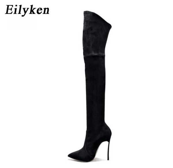 eilyken 2022 winter women boots stretch fabric thigh high boots fashion over the knee boots high heels shoes woman sewing 2202143048942, Black
eilyken 2022 winter women boots stretch fabric thigh high boots fashion over the knee boots high heels shoes woman sewing 2202143048942, Black