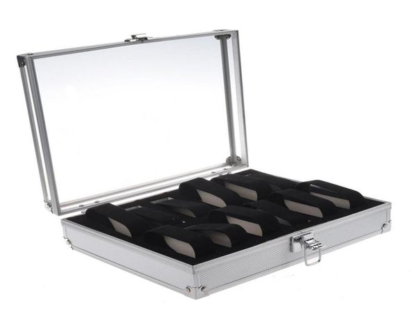 2021 aluminum 12 wristwatch watch cases showcase display storage case box249j4111613, Black;blue
2021 aluminum 12 wristwatch watch cases showcase display storage case box249j4111613, Black;blue