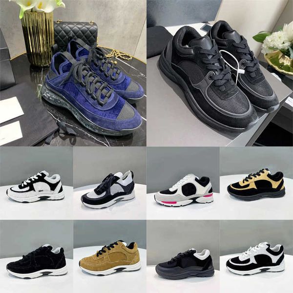 suede casual shoes men women calfskin designer sneakers fashion increasing platform shoe leather trainers, Black
suede casual shoes men women calfskin designer sneakers fashion increasing platform shoe leather trainers, Black