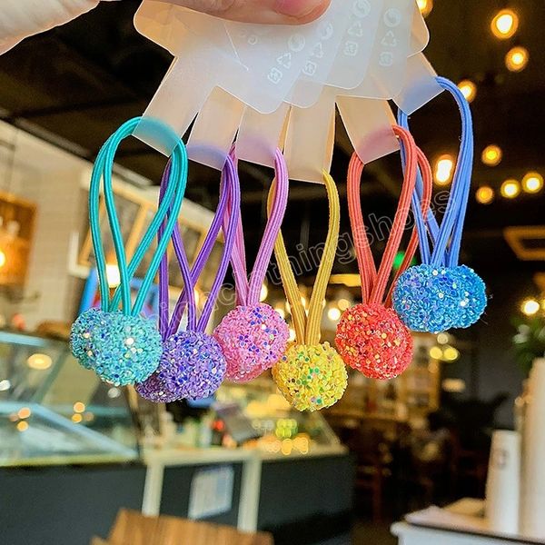 2pcs sequin hair ropes cute colorful ball hair bands girls princess headwear kids ponytail elastic rubber band hair accessories, Slivery;white
2pcs sequin hair ropes cute colorful ball hair bands girls princess headwear kids ponytail elastic rubber band hair accessories, Slivery;white