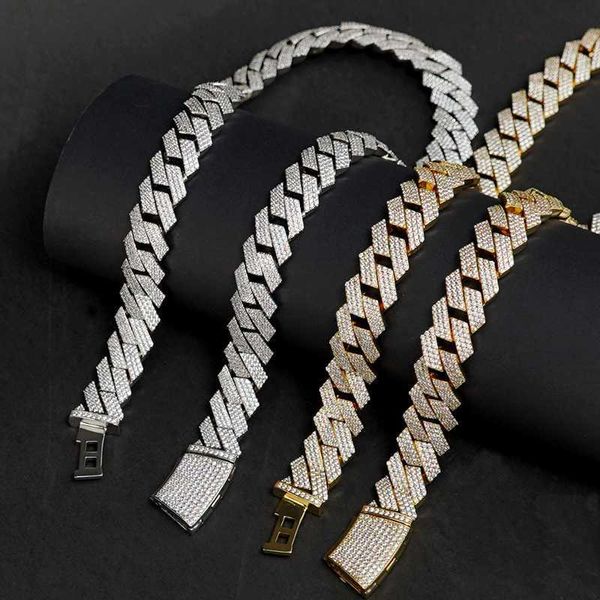 15mm vvs moissanite iced out diamond gold color chain necklace 925 sterling silver men necklace miami cuban link chain
15mm vvs moissanite iced out diamond gold color chain necklace 925 sterling silver men necklace miami cuban link chain