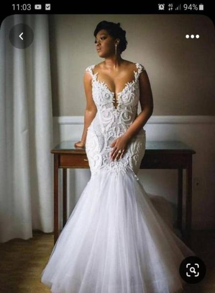 2021 modern lace mermaid wedding gowns sheer neck sweep train plus size garden country bridal party dresses for arabic women vetid8105068, White
2021 modern lace mermaid wedding gowns sheer neck sweep train plus size garden country bridal party dresses for arabic women vetid8105068, White