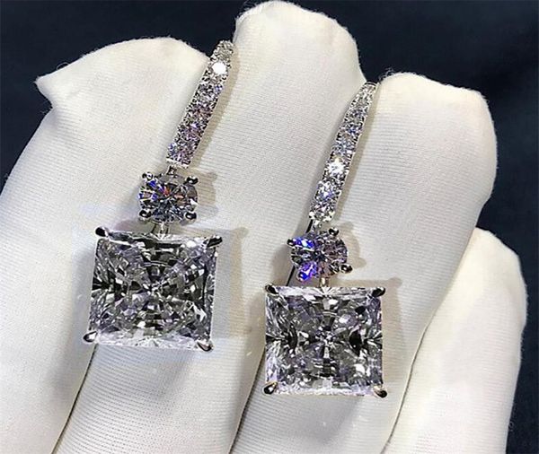 victoria luxury jewelry 925 sterling silver princess cut white z platinum plated cz diamond dangle earring women bridal hook e6630263
victoria luxury jewelry 925 sterling silver princess cut white z platinum plated cz diamond dangle earring women bridal hook e6630263
