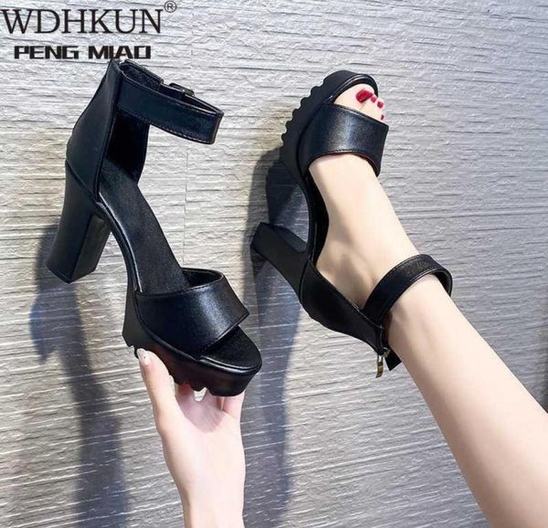 white summer sandal shoes for women 2021 new arrival peep toe thick heels sandals platform casual russian shoes women x05265366901, Black
white summer sandal shoes for women 2021 new arrival peep toe thick heels sandals platform casual russian shoes women x05265366901, Black