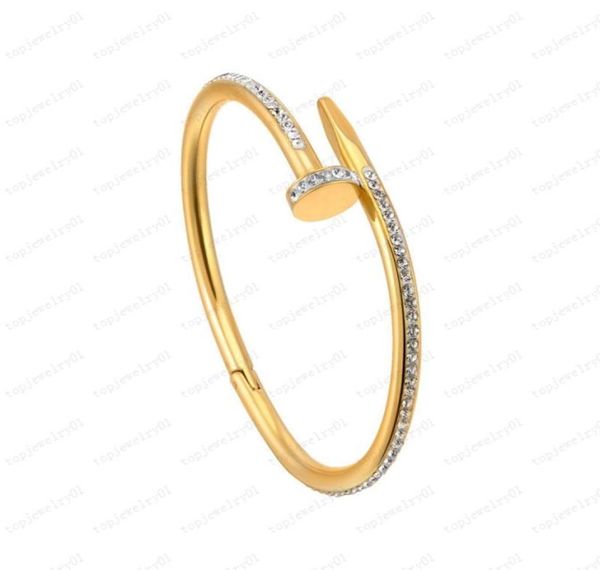luxury lovers bracelet women designer bracelet stainless steel cuff open nails in hand christmas gift for girls with box1033959, White
luxury lovers bracelet women designer bracelet stainless steel cuff open nails in hand christmas gift for girls with box1033959, White
