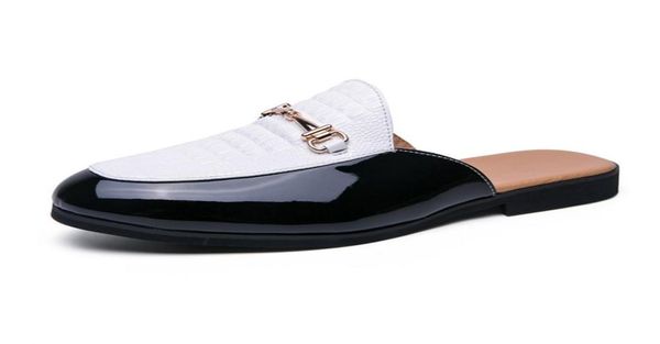 black half shoes for men leather mules casual luxurys dress shoe mens fashion sapato social masculino mocassin homme chaussure5611933
black half shoes for men leather mules casual luxurys dress shoe mens fashion sapato social masculino mocassin homme chaussure5611933