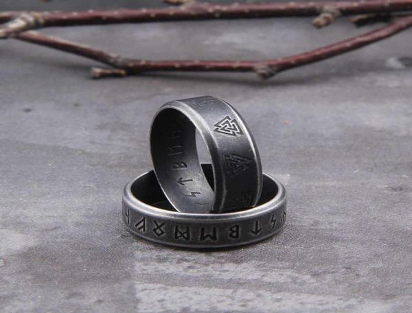 316l stainless steel odin norse viking amulet rune fashion style men and women fashion words retro rings jewelry with wooden box p3756485, Silver
316l stainless steel odin norse viking amulet rune fashion style men and women fashion words retro rings jewelry with wooden box p3756485, Silver