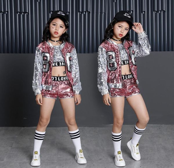 tammy ada kids girl sequin dancing pink silver jacket coat crop shorts 3pcs sets hiphop jazz dance clothes children sets y1814562508, White
tammy ada kids girl sequin dancing pink silver jacket coat crop shorts 3pcs sets hiphop jazz dance clothes children sets y1814562508, White