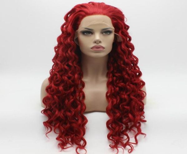 iwona hair curly long red wig 183100 half hand tied heat resistant synthetic lace front festival wig5628898, Black
iwona hair curly long red wig 183100 half hand tied heat resistant synthetic lace front festival wig5628898, Black