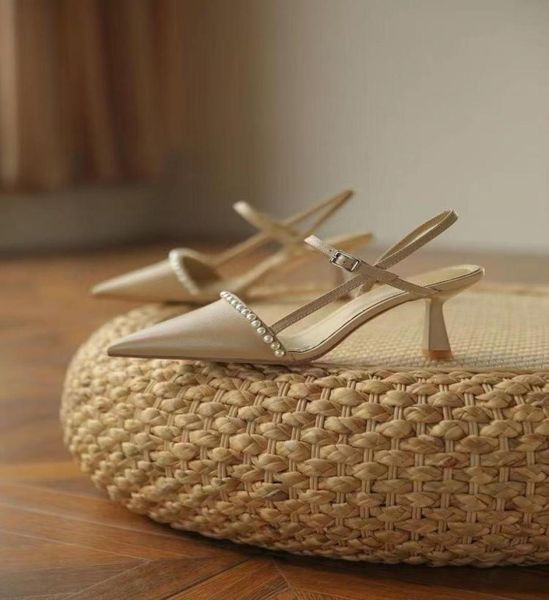 t2021042303 ivorybeige pointed toe calf skin genuine leather sling back 55cm heels sandals7904016, Black
t2021042303 ivorybeige pointed toe calf skin genuine leather sling back 55cm heels sandals7904016, Black