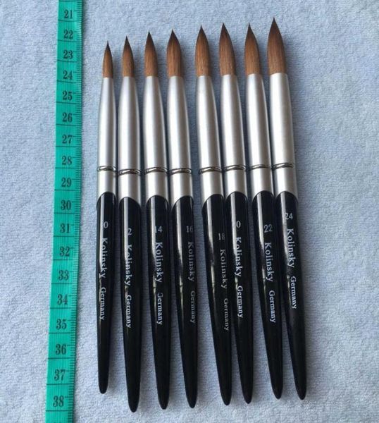 round sharp 1pcs factory direct kolinsky acrylic nail brush black silver metal handle big size 141618202224 2106302395801, Yellow
round sharp 1pcs factory direct kolinsky acrylic nail brush black silver metal handle big size 141618202224 2106302395801, Yellow