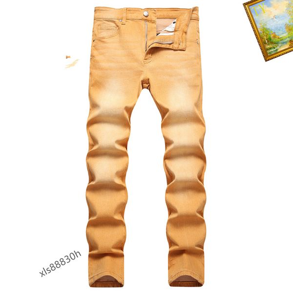 designer mens jeans denim high street embroidery pants fashion holes trouser hip hop distressed zipper trousers for male 28-38, Blue
designer mens jeans denim high street embroidery pants fashion holes trouser hip hop distressed zipper trousers for male 28-38, Blue