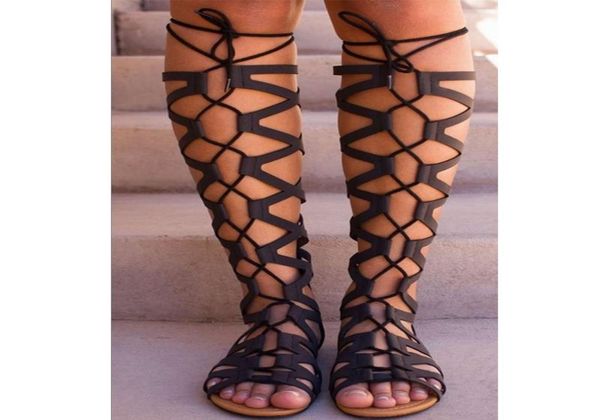sandals roman gladiator bandage women knee high flat sandalias vintage fashion shoes girls summer hollow ankle boot8286537, Black
sandals roman gladiator bandage women knee high flat sandalias vintage fashion shoes girls summer hollow ankle boot8286537, Black